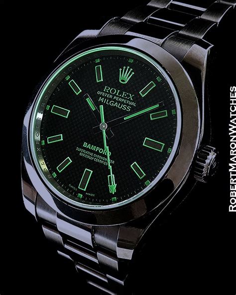 bamford rolex milgauss aftershock watch price|vintage Rolex Milgauss price.